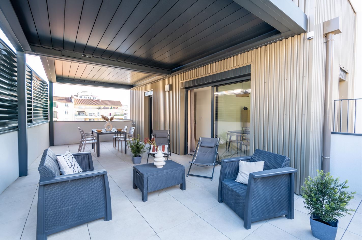 Appartement terrasse dans la résidence Concerto à Villeurbanne