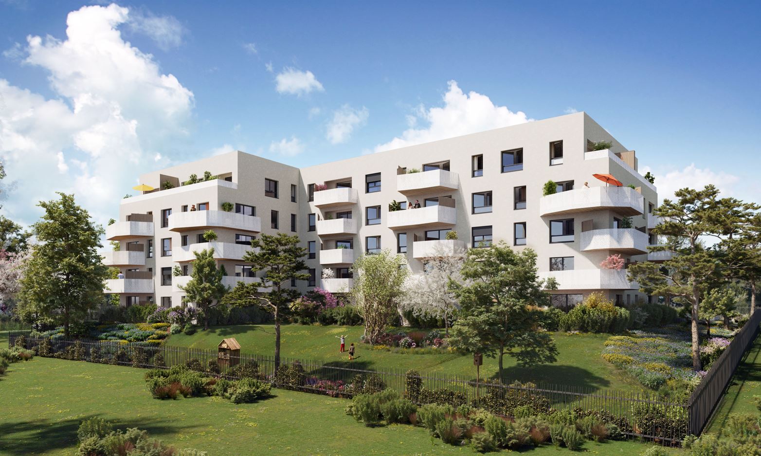 Vue jardin Parc et Cimes